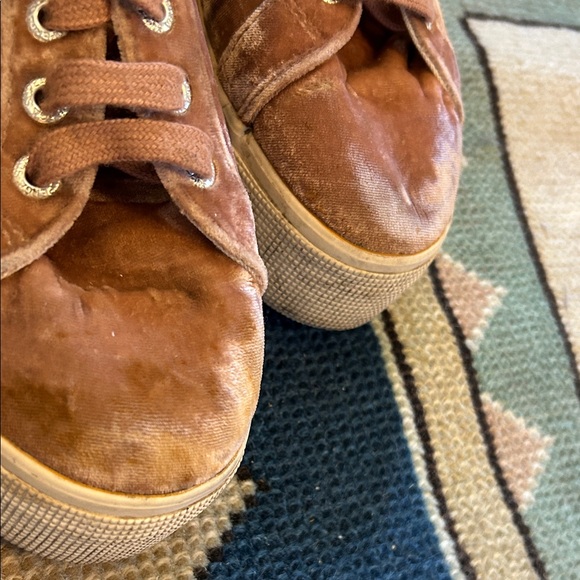 Superga Women's Casual Velvet Sneakers - Picture 7 of 8
